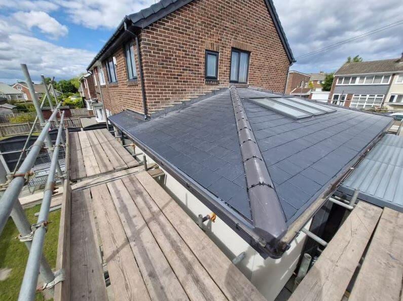 Regency Roofing dry ridge roofing project 2