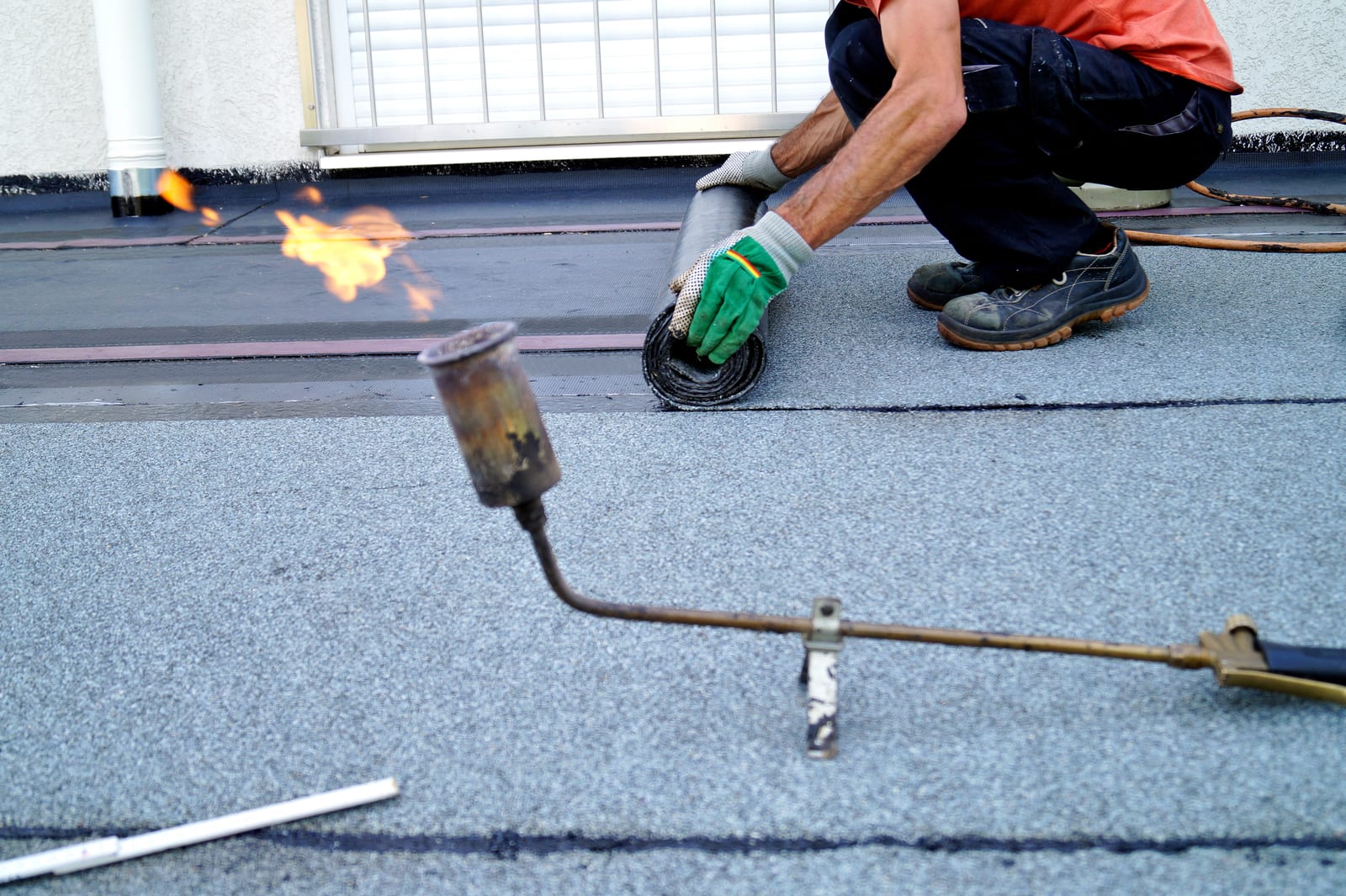 Regency Roofing flat roofs project 3