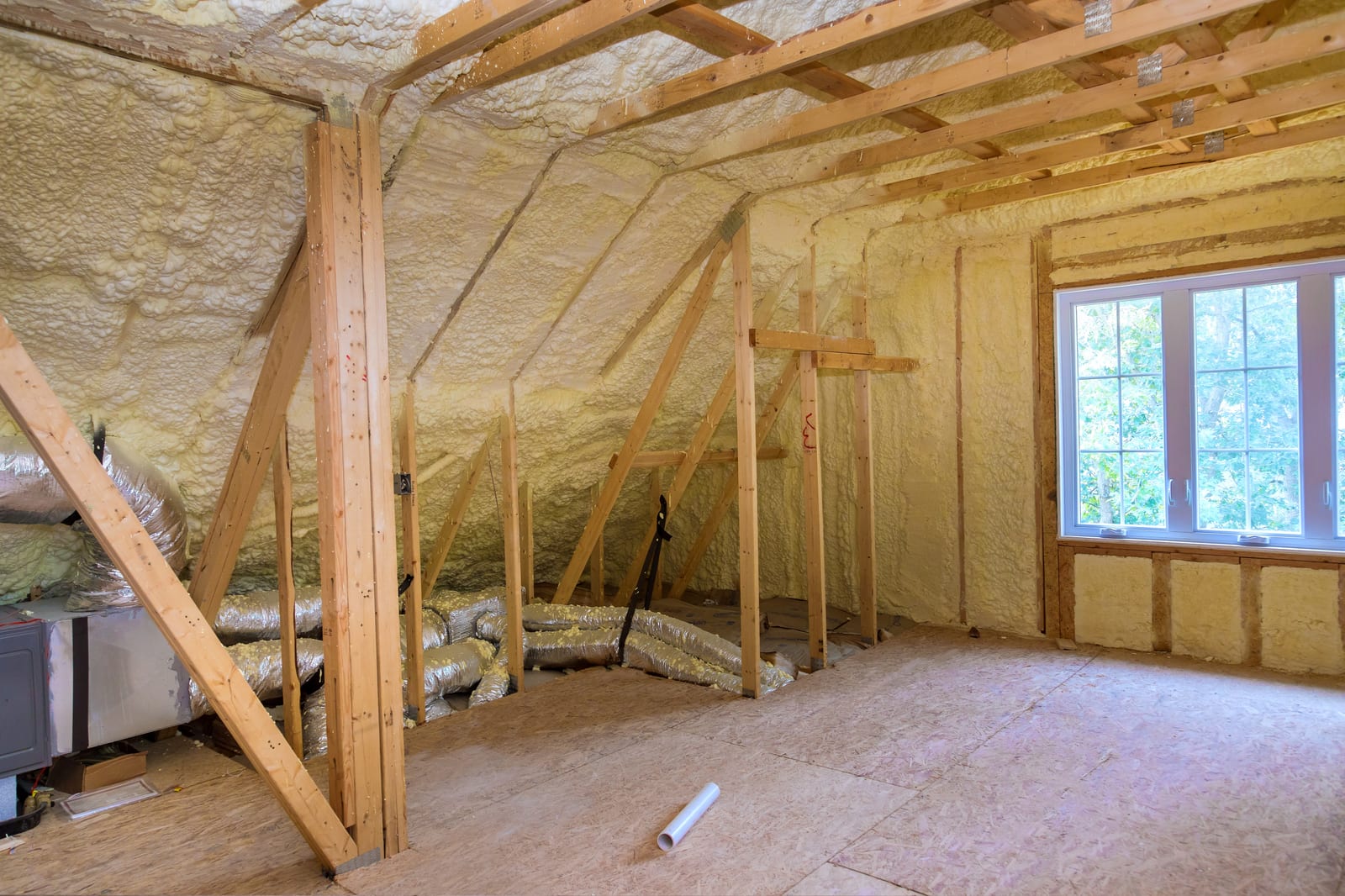 Spray Foam Removal by Regency Roofing