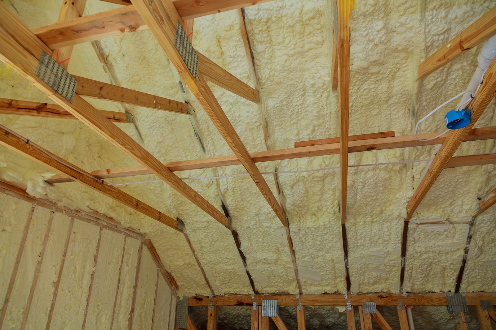 Regency Roofing spray foam removal project 1