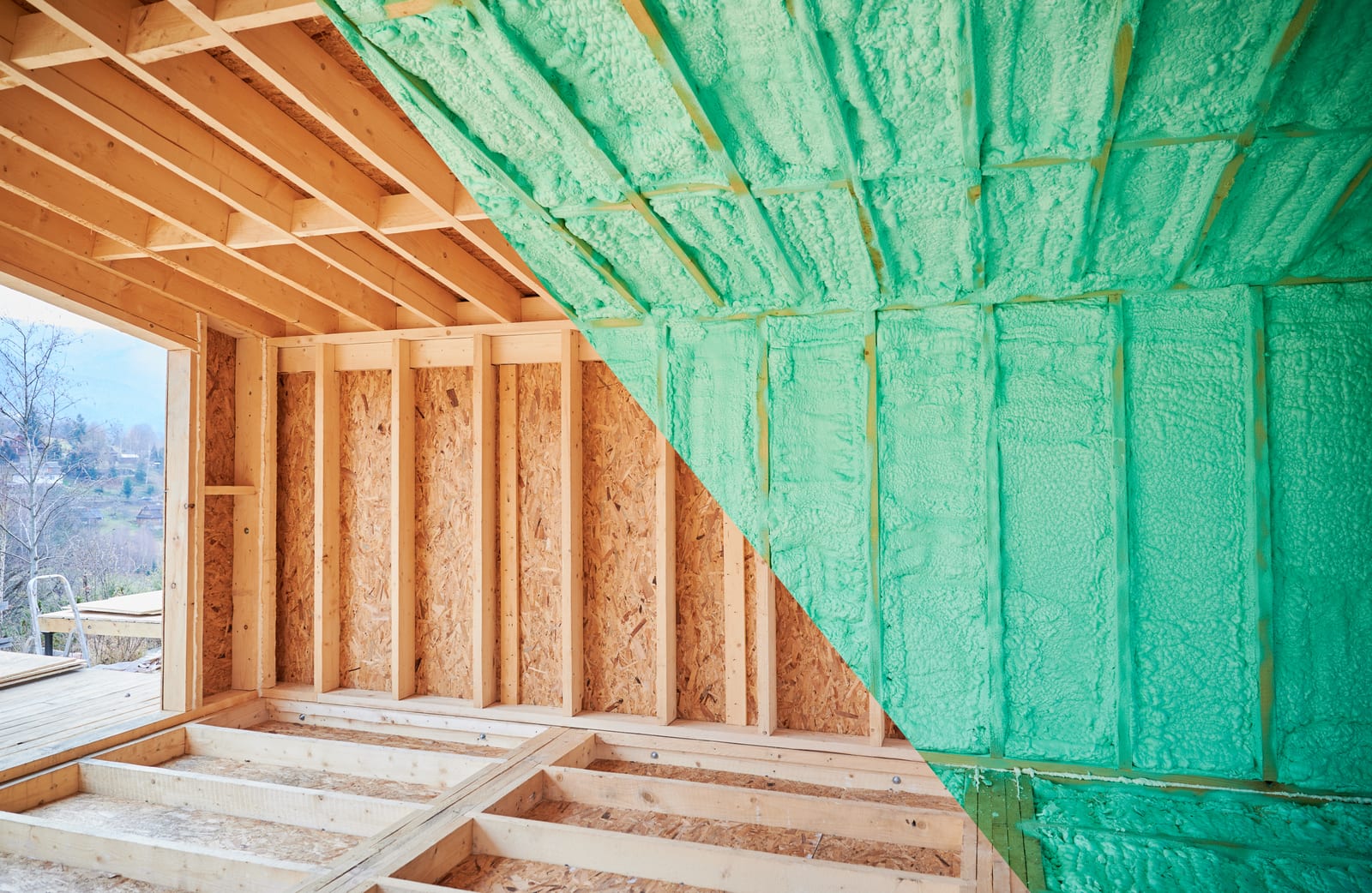 Regency Roofing spray foam removal project 2
