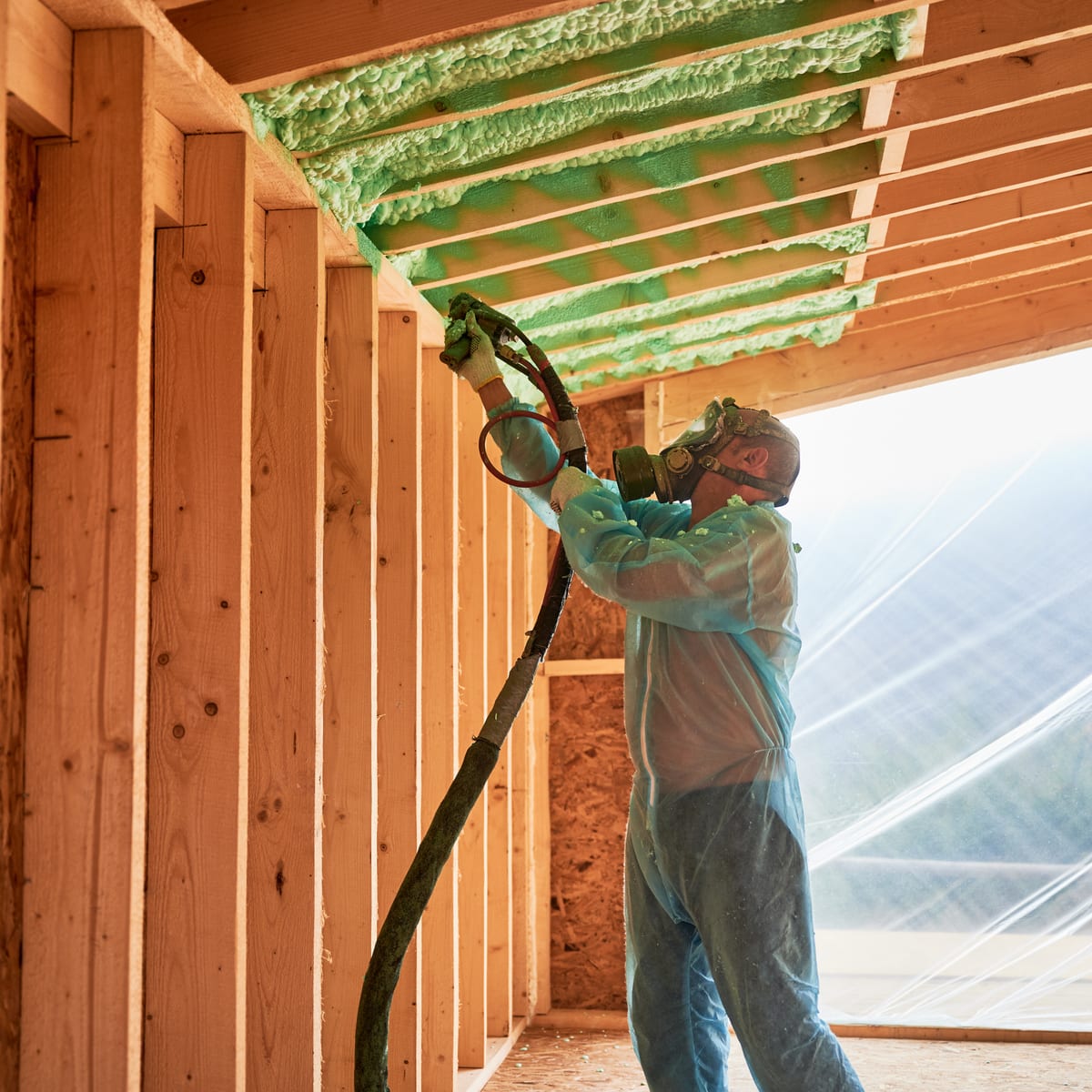 Regency Roofing spray foam removal project 5